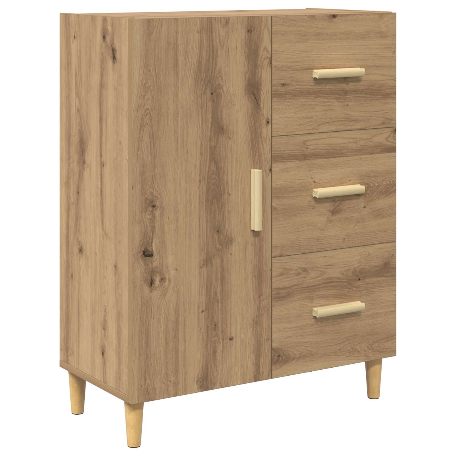 Kreveta Umjetnički hrast 34 x 69.5 x 90 cm Konstruirano drvo