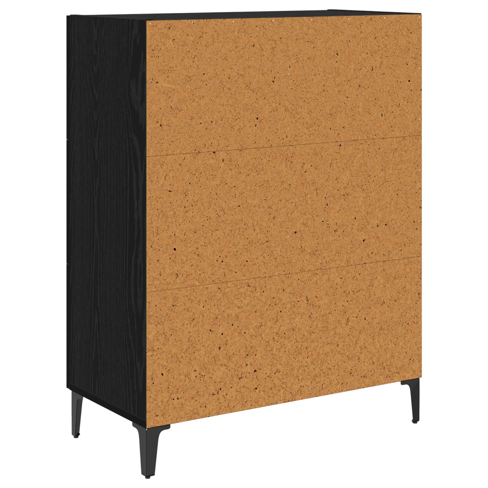 Kreveta Crni hrast 69,5 x 34 x 90 cm Konstruirano drvo