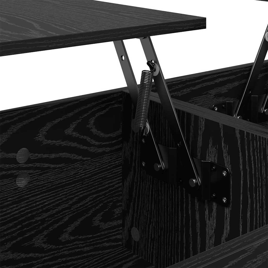 Kava Stol Crni hrast 102 x 50,5 x 46,5 cm Konstruirano drvo