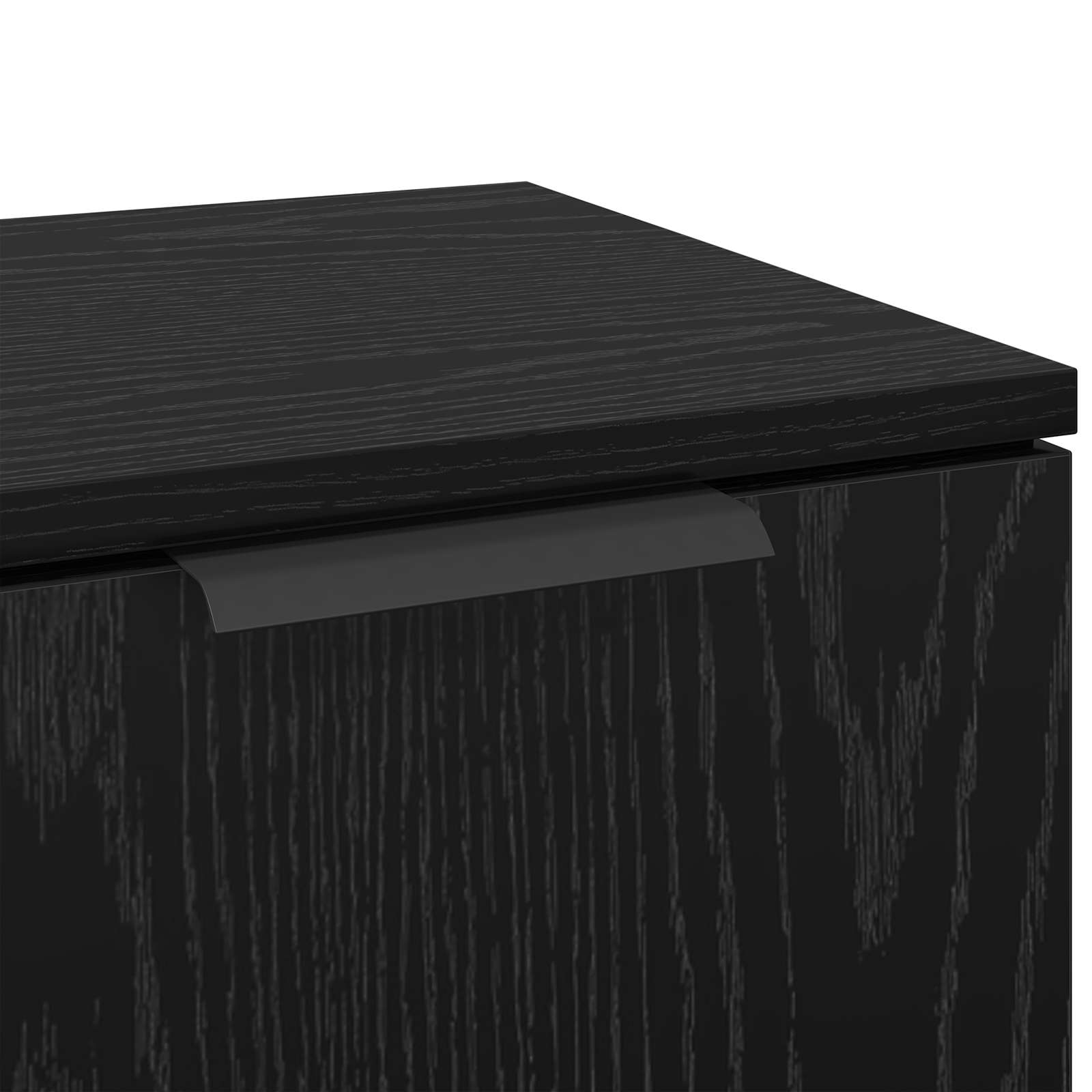 Kreveta Crni hrast 30 x 30 x 70 cm Konstruirano drvo