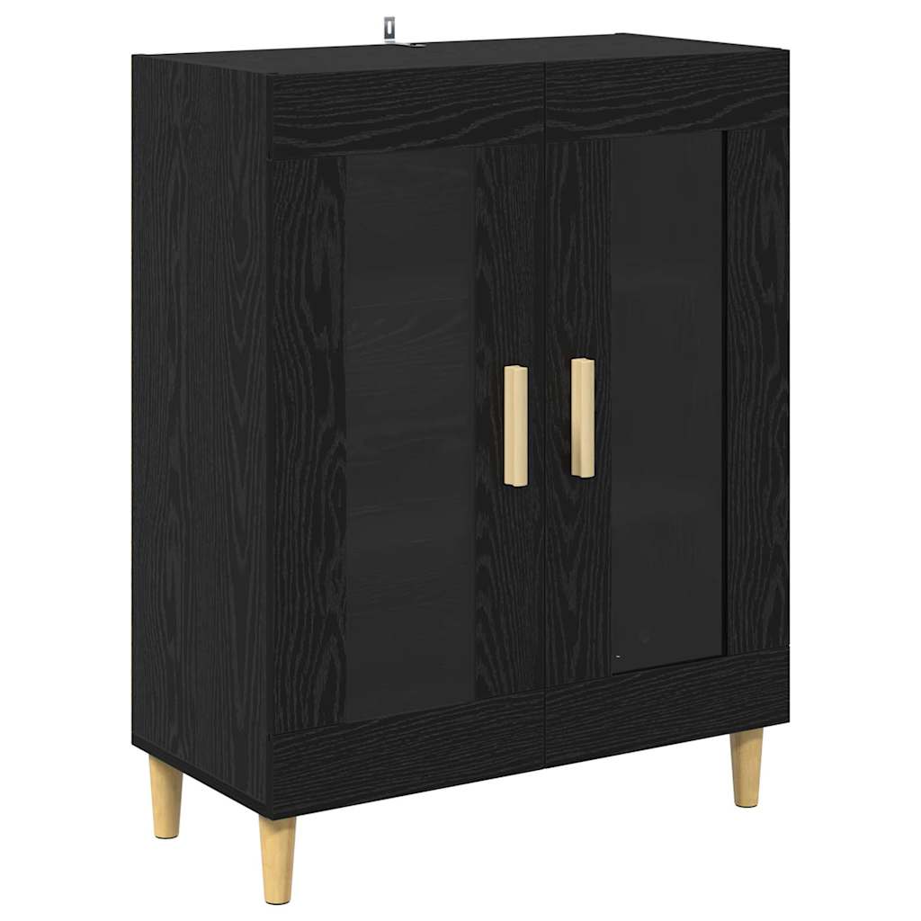 Kreveta Crni hrast 69,5 x 34 x 90 cm Konstruirano drvo