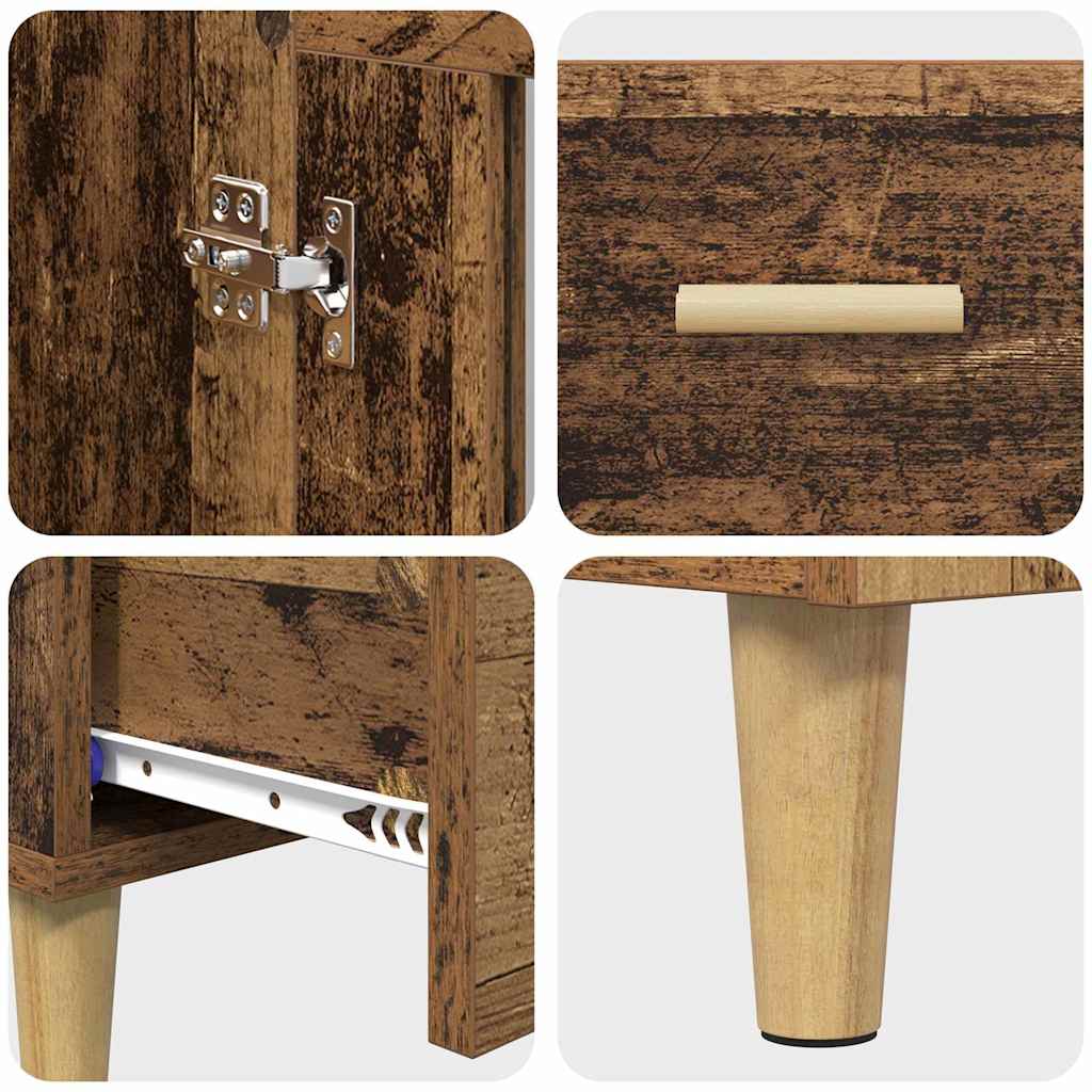 Highboard Staro drvo 70 x 31 x 115 cm Konstruirano drvo