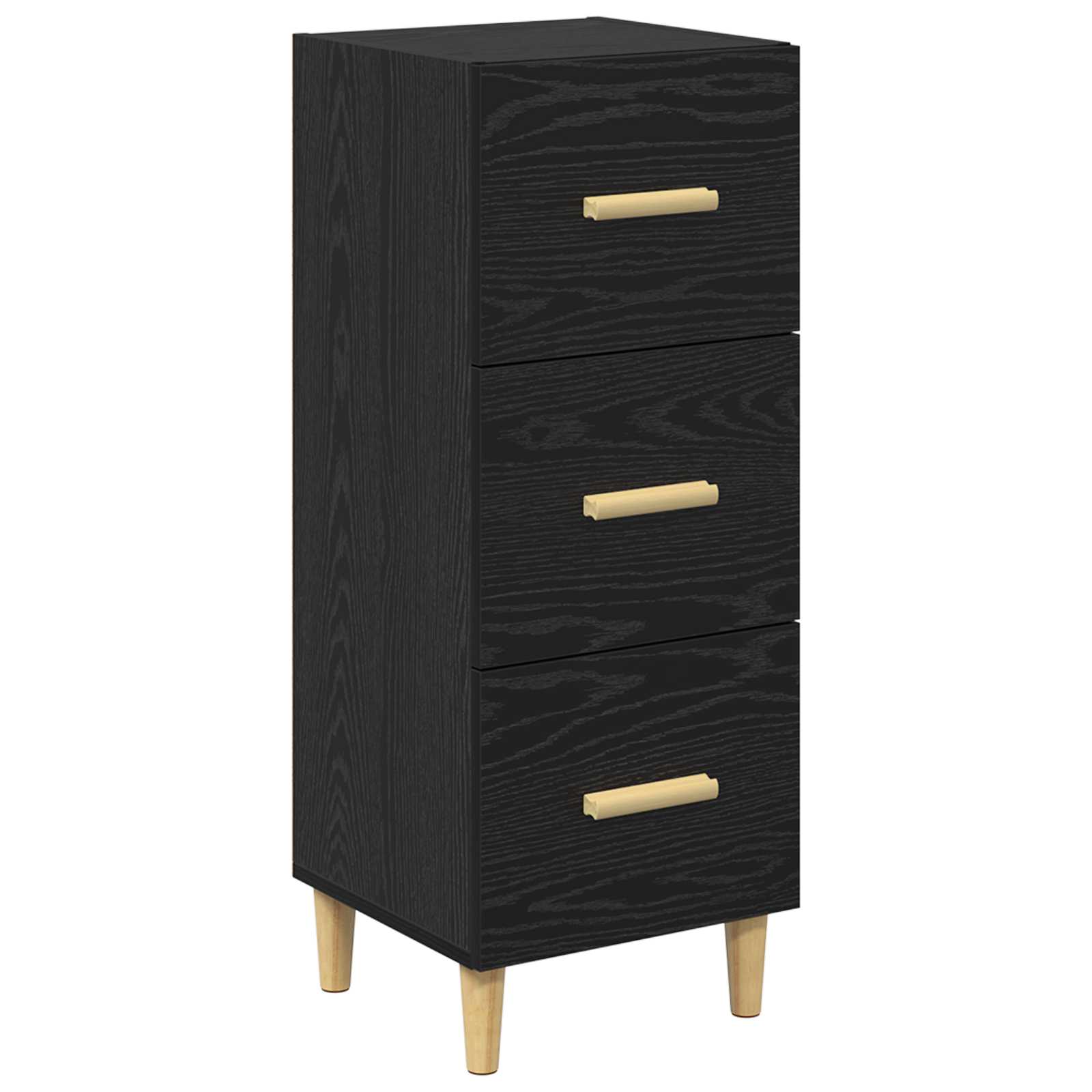 Kreveta Crni hrast 34,5 x 34 x 90 cm Konstruirano drvo