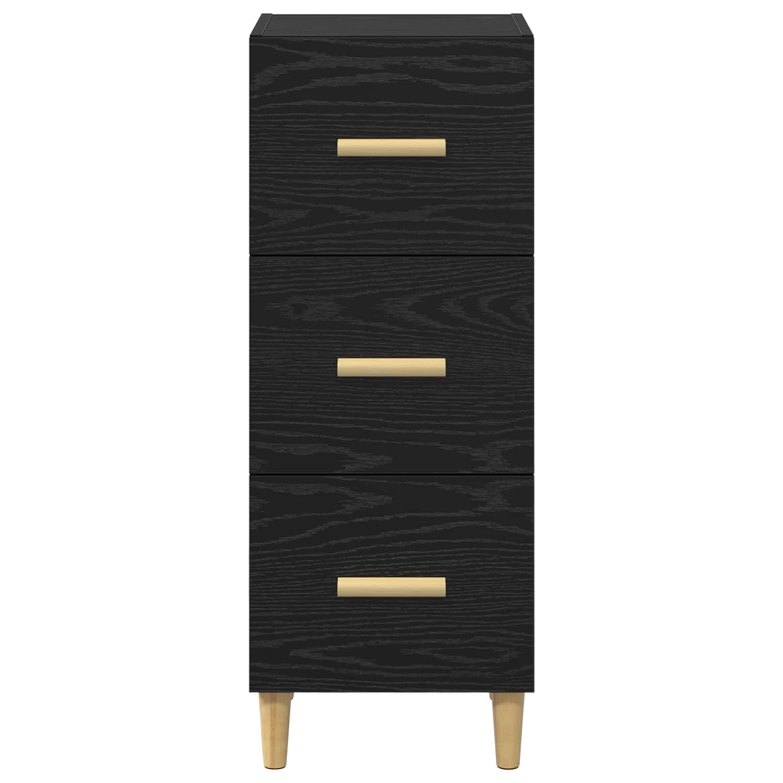 Kreveta Crni hrast 34,5 x 34 x 90 cm Konstruirano drvo