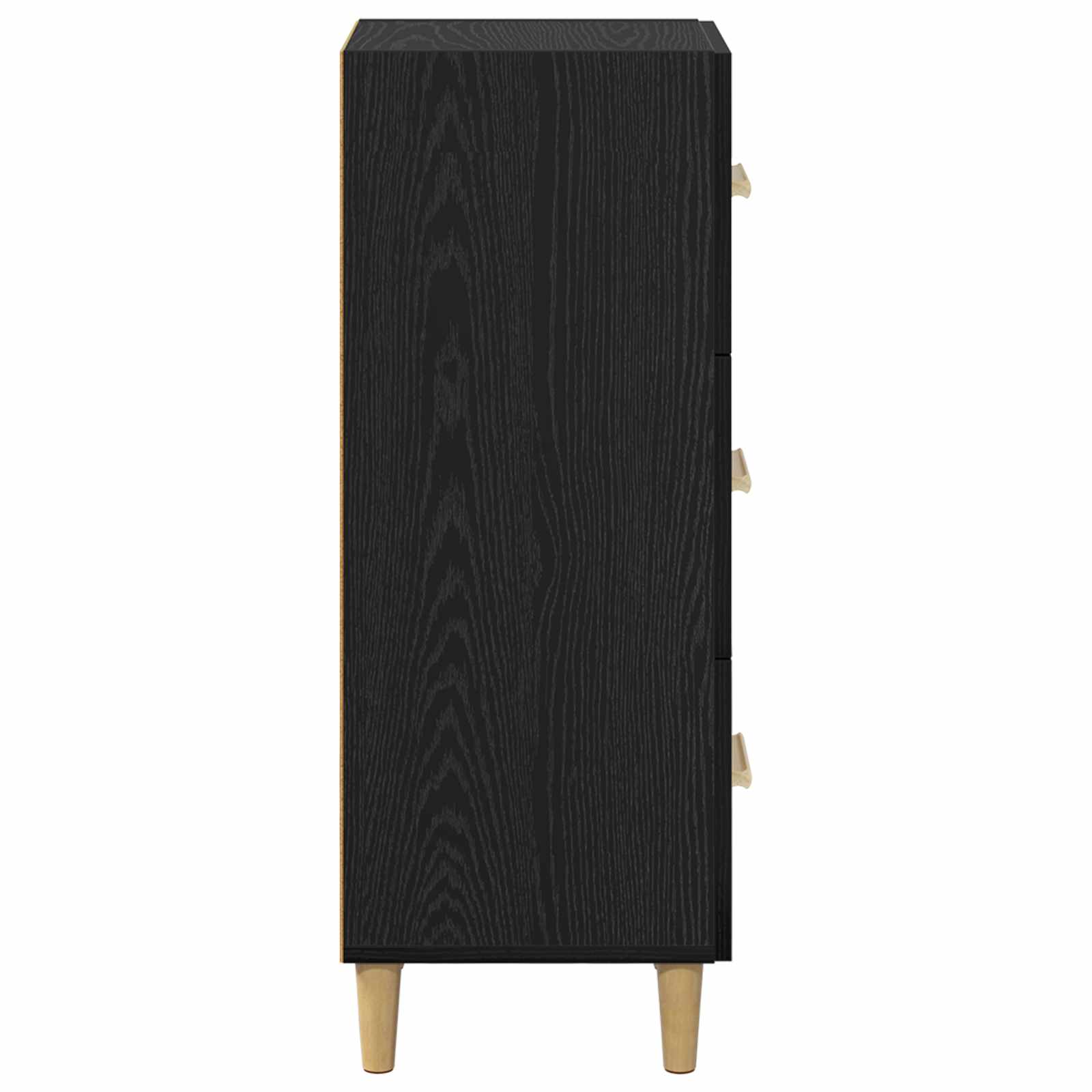 Kreveta Crni hrast 34,5 x 34 x 90 cm Konstruirano drvo
