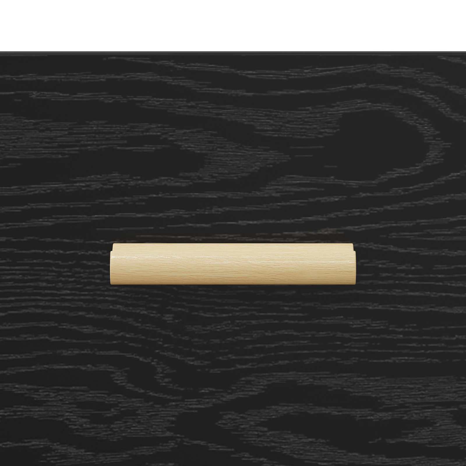 Kreveta Crni hrast 34 x 34.5 x 90 cm Konstruirano drvo