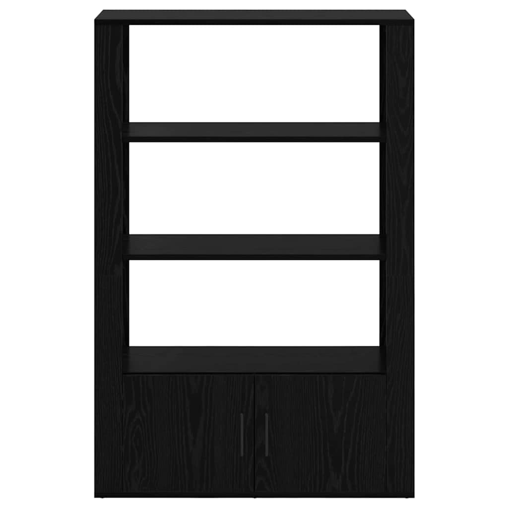 Kreveta Crni hrast 30 x 80 x 119.5 cm Konstruirano drvo