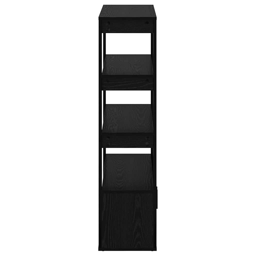 Kreveta Crni hrast 30 x 80 x 119.5 cm Konstruirano drvo