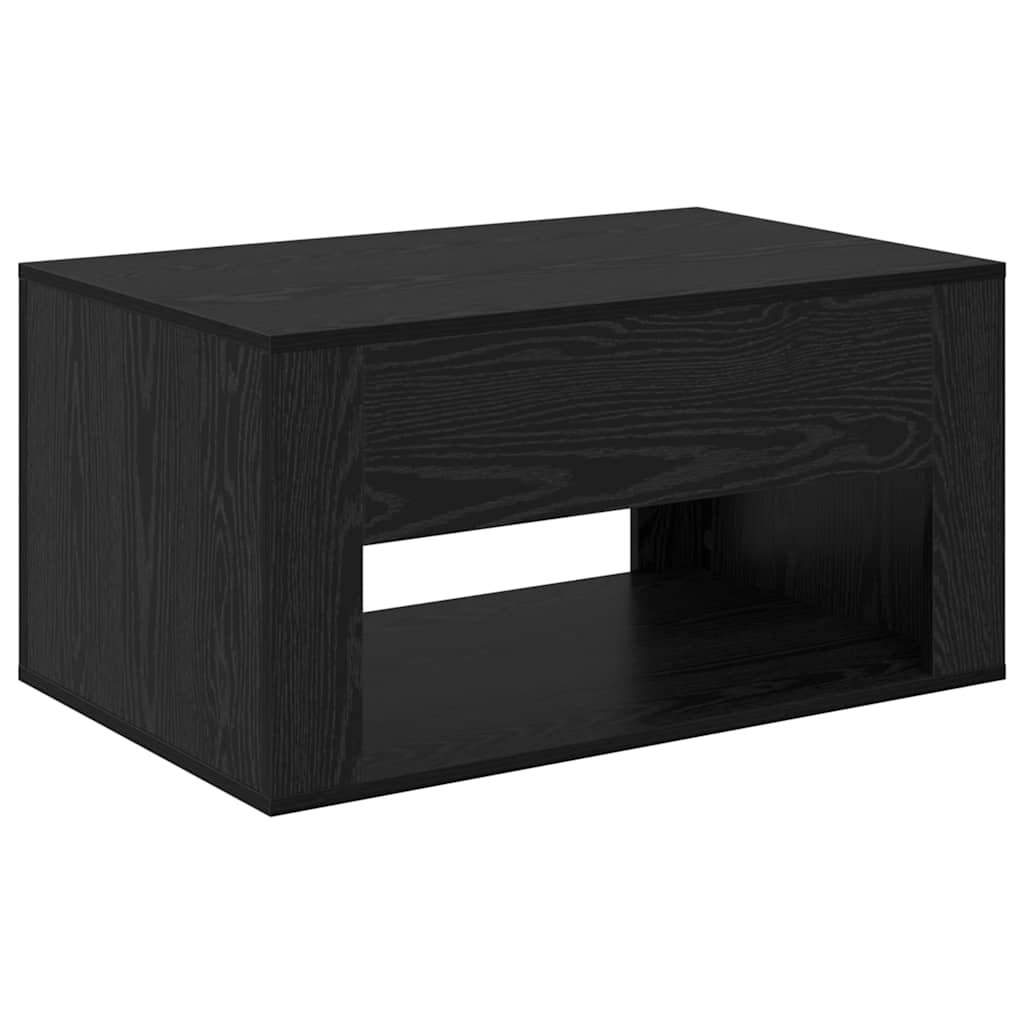 Kava Stol Crni hrast 80 x 50 x 40 cm Konstruirano drvo