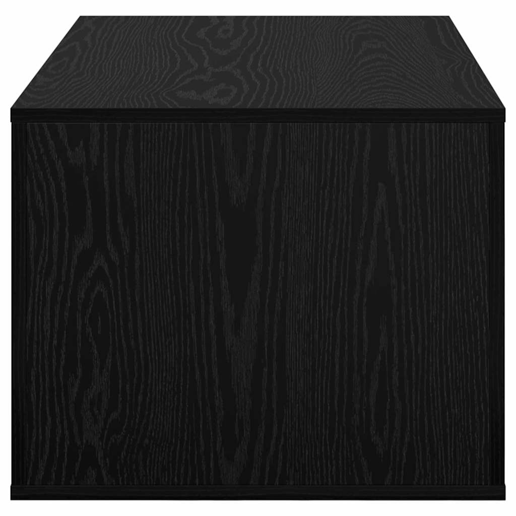 Kava Stol Crni hrast 80 x 50 x 40 cm Konstruirano drvo