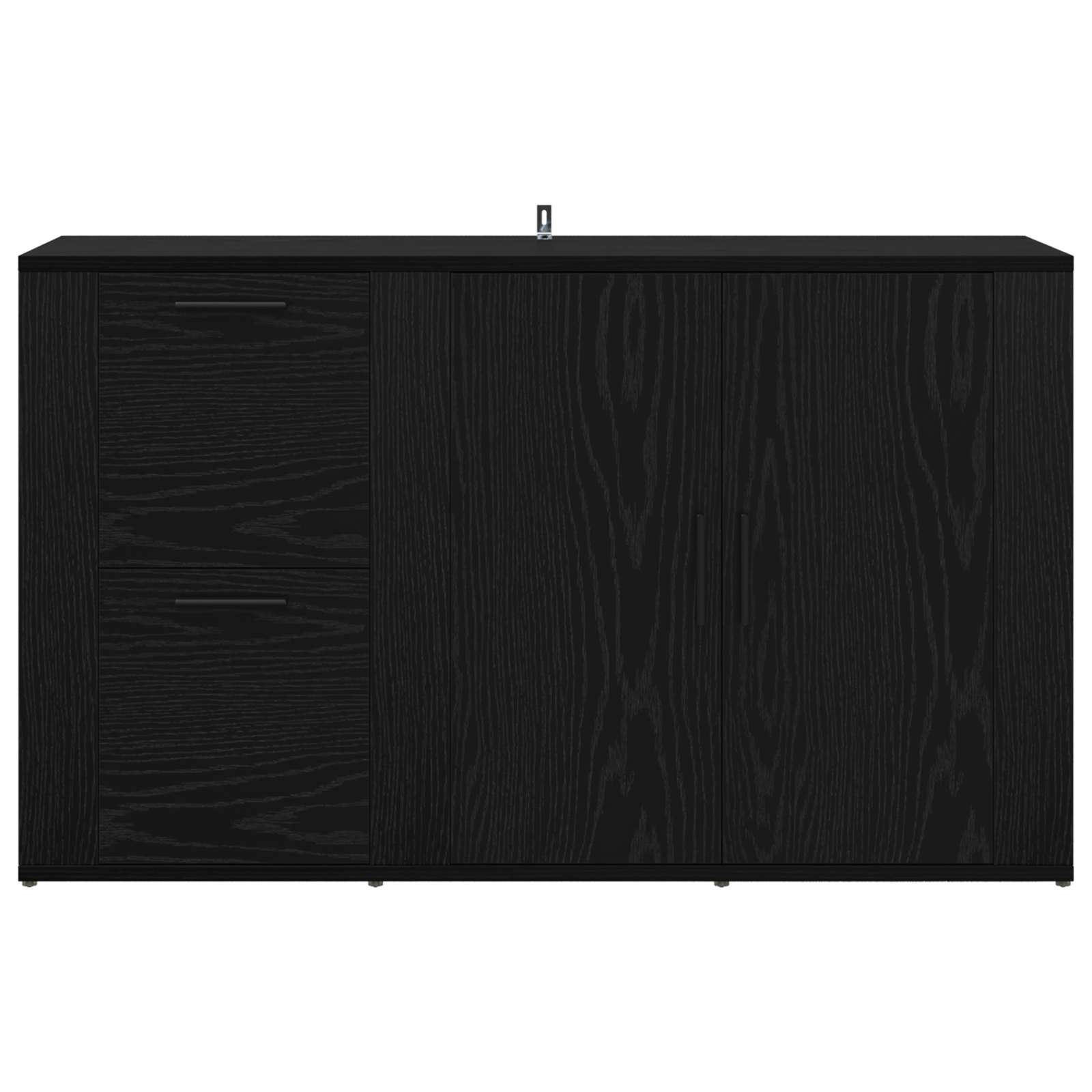 Kreveta Crni hrast 100 x 33 x 59.5 cm Konstruirano drvo