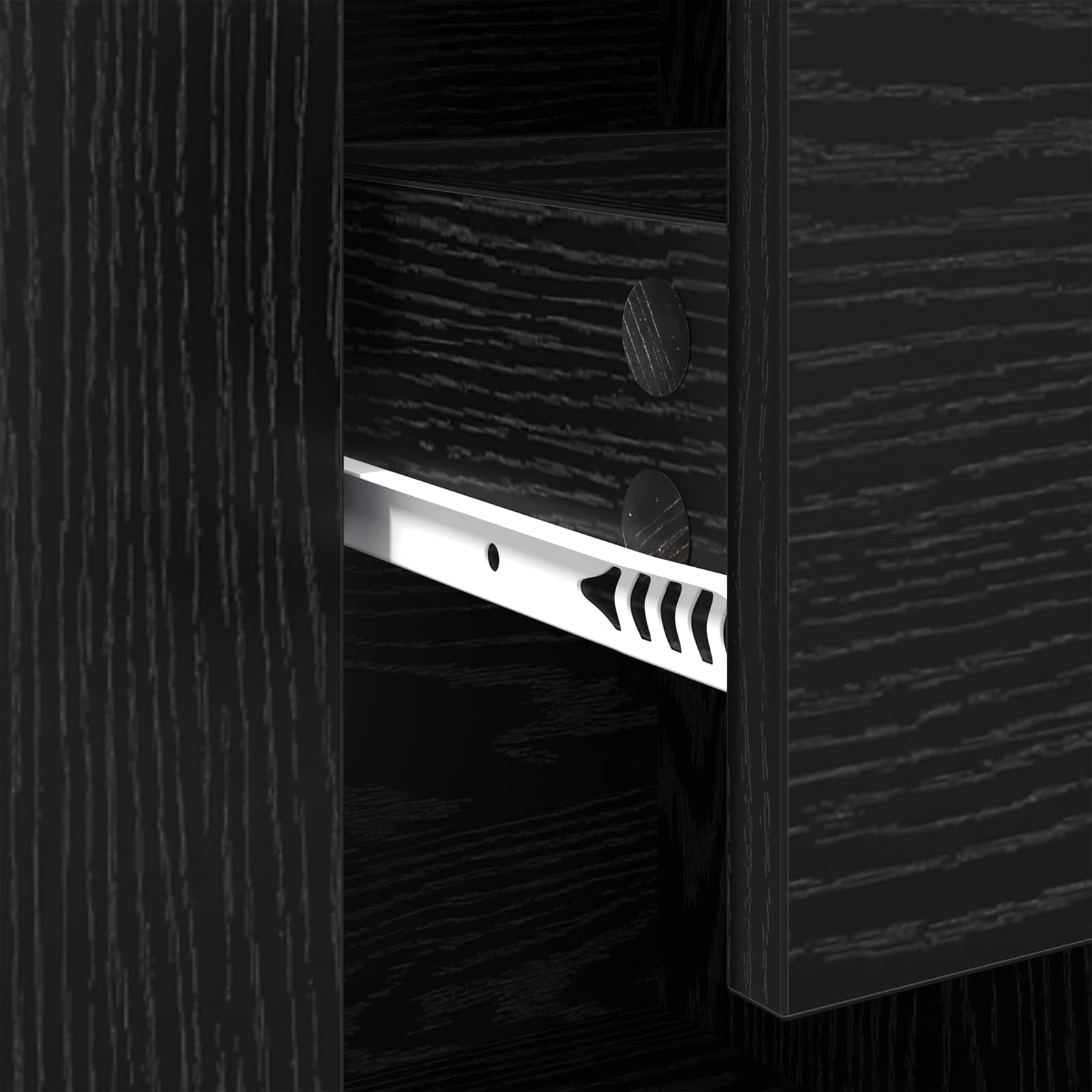 Kreveta Crni hrast 100 x 30 x 59,5 cm Konstruirano drvo