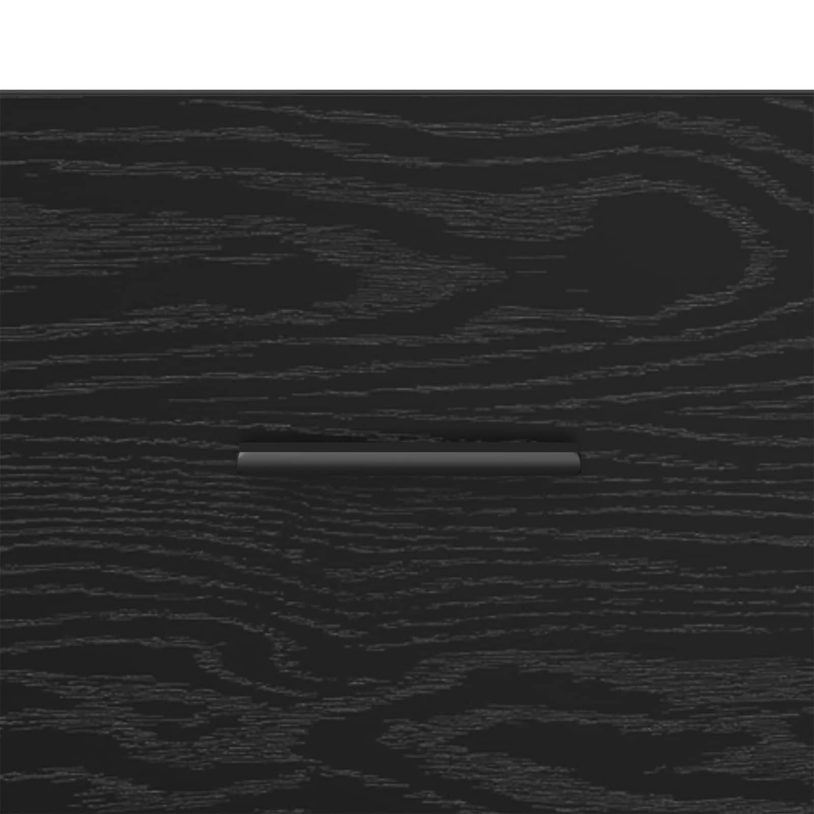 Kreveta Crni hrast 100 x 30 x 59,5 cm Konstruirano drvo