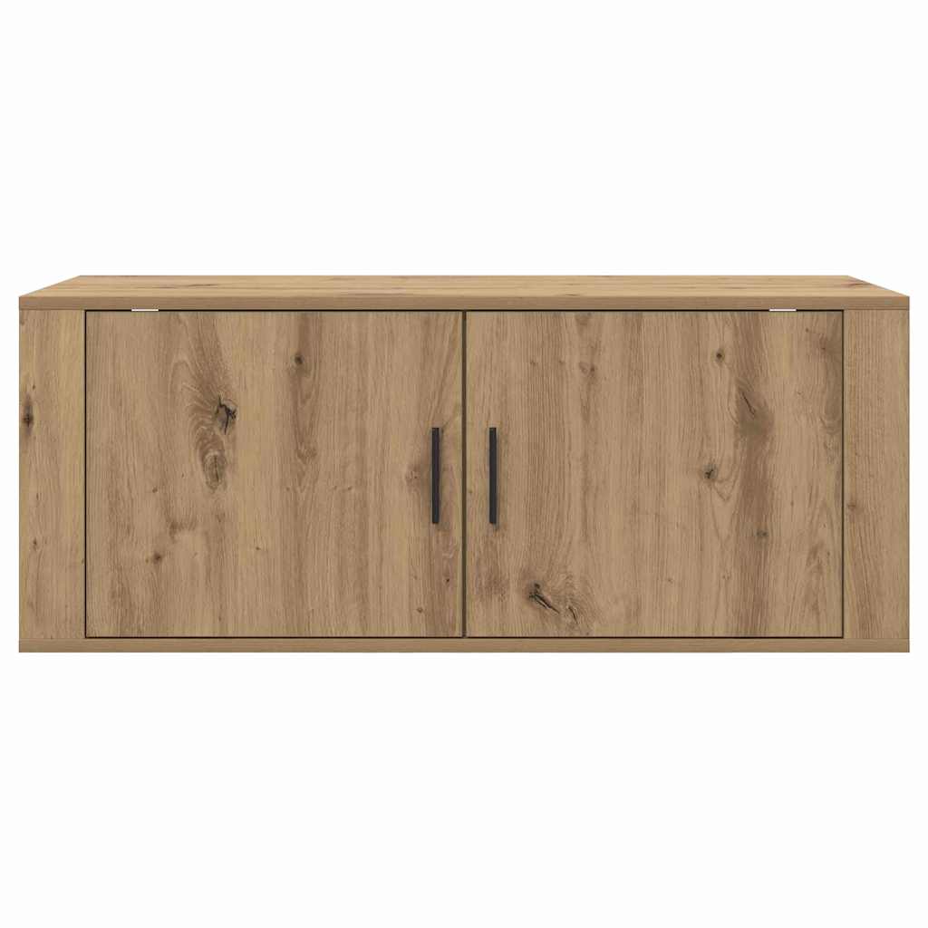 Ormar za TV montiran na zid Umjetnički hrast 100 x 34,5 x 40 cm