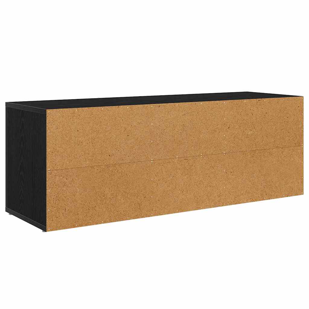 TV ormar Crni hrast 100 x 31,5 x 35 cm Konstruirano drvo