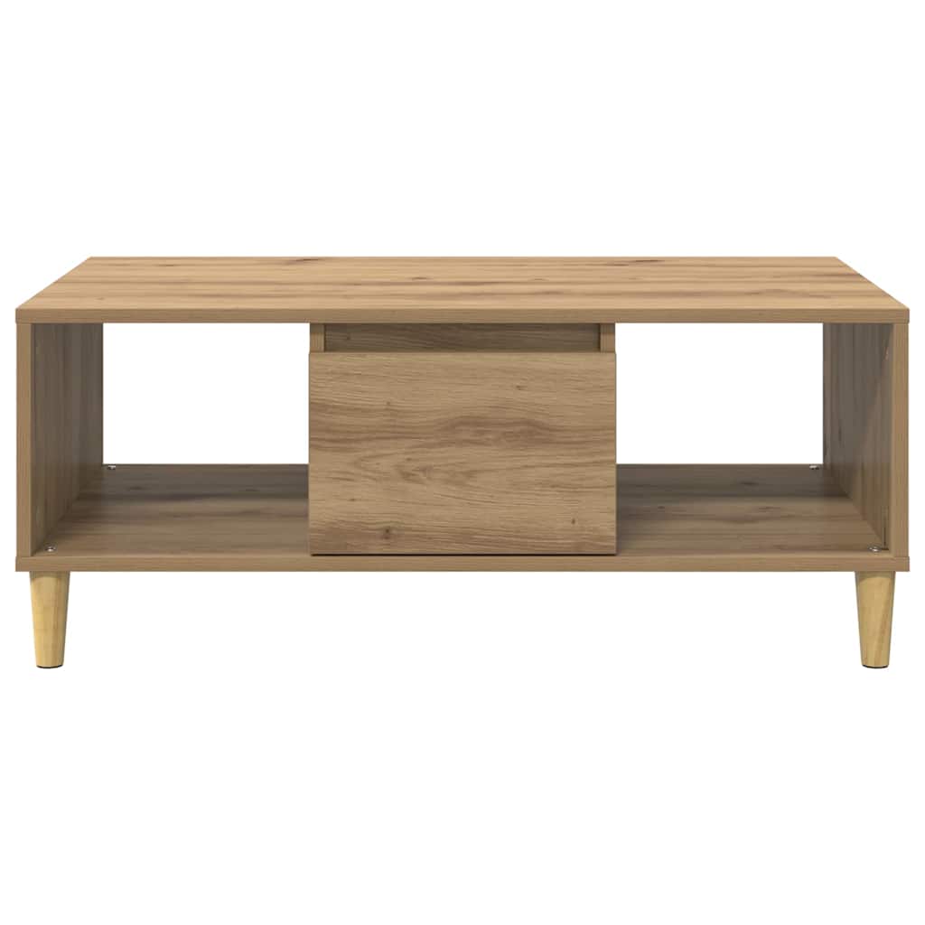 Kava Stol Umjetnički hrast 90 x 50 x 26.5 cm Konstruirano drvo