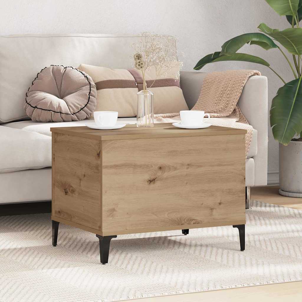 Kava Stol Umjetnički hrast 60 x 44,5 x 45 cm Konstruirano drvo