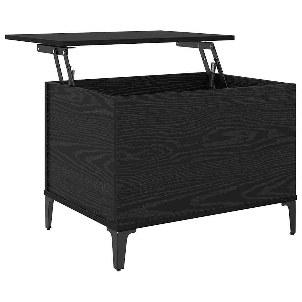 Kava Stol Crni hrast 60 x 44,5 x 45 cm Konstruirano drvo