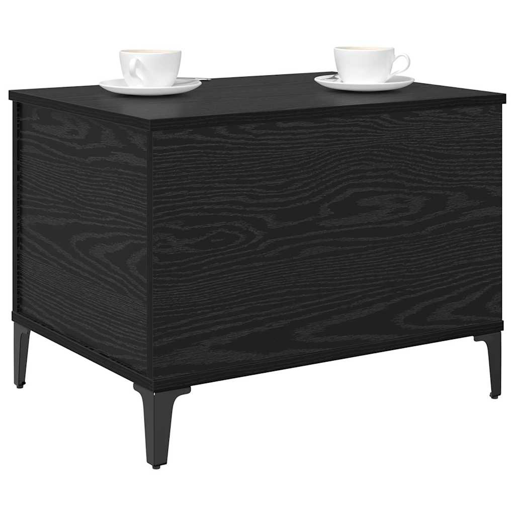 Kava Stol Crni hrast 60 x 44,5 x 45 cm Konstruirano drvo