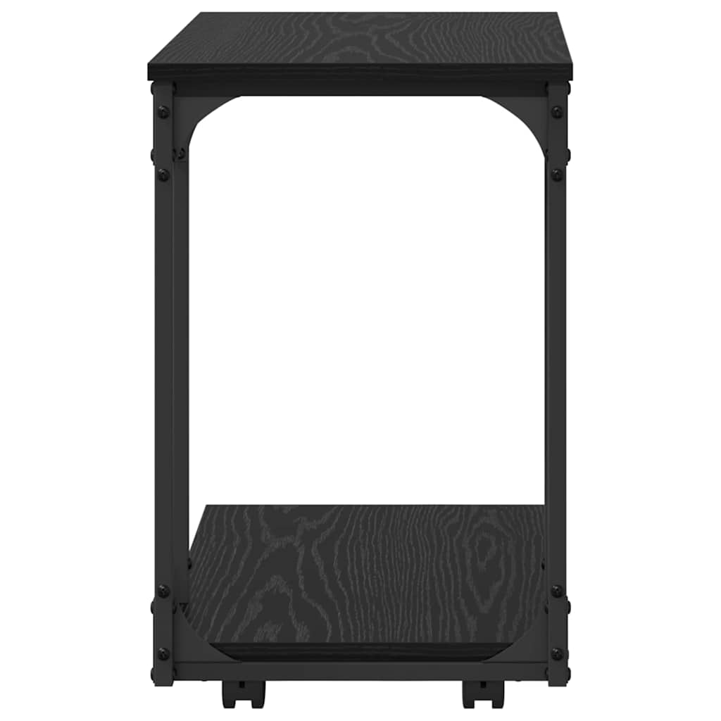 Bocni stol Crni hrast 50 x 35 x 55.5 cm Konstruirano drvo