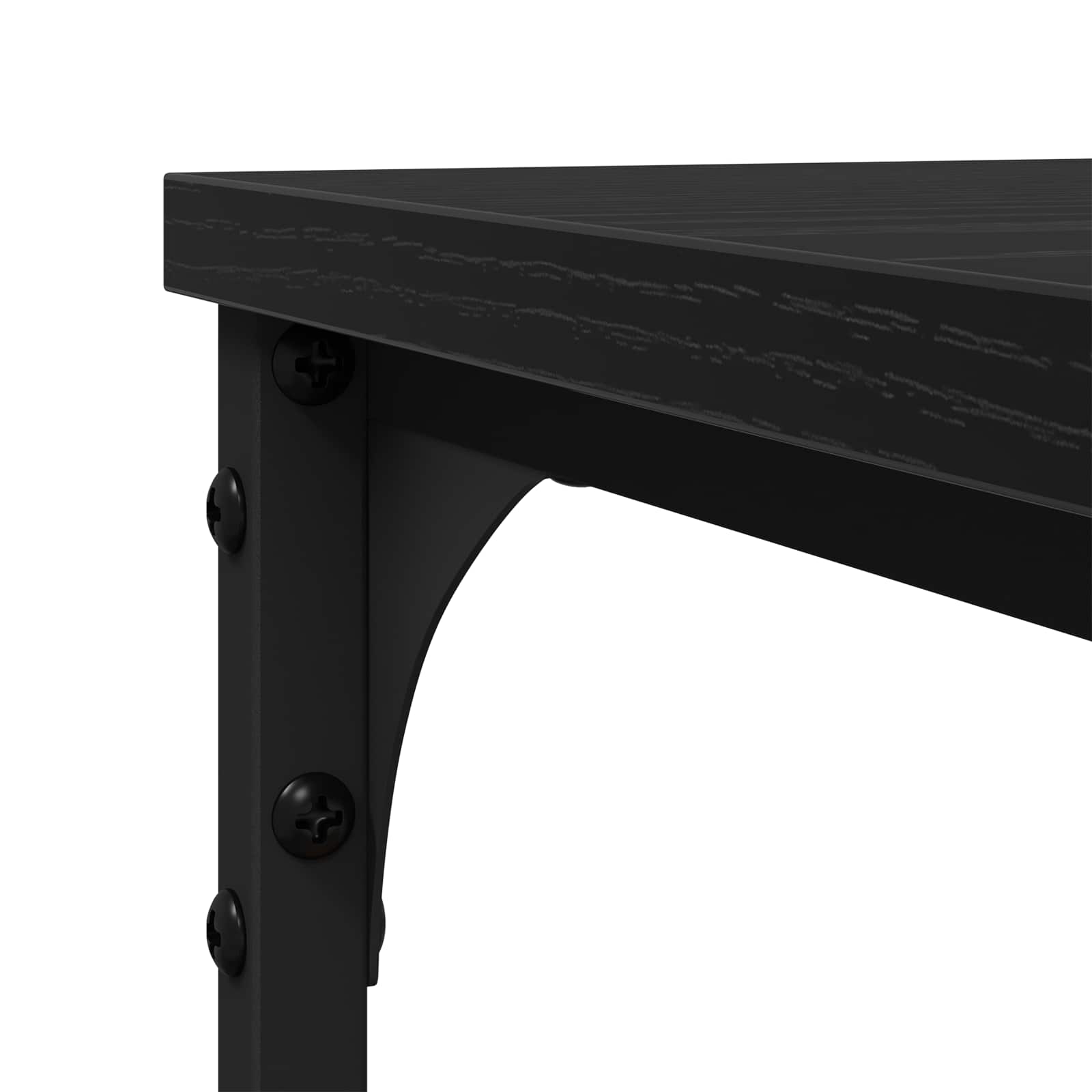 Bocni stol Crni hrast 50 x 35 x 52 cm Konstruirano drvo