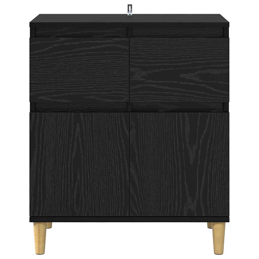 Kreveta s ladicama Crni hrast 60 x 35 x 70 cm Konstruirano drvo