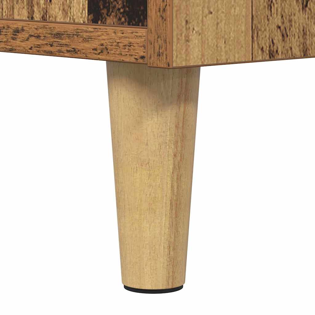 Noćni ormar 2 pcs Staro drvo 40 x 35 x 70 cm Konstruirano drvo