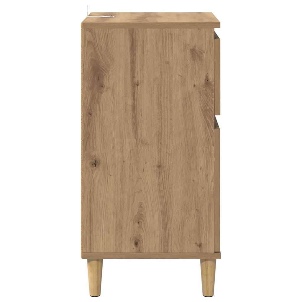 Noćni ormar Umjetnički hrast 40 x 35 x 70 cm Konstruirano drvo