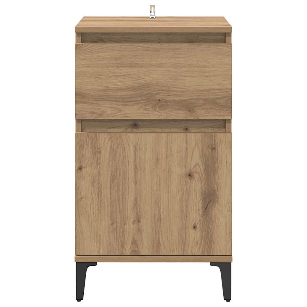 Noćni ormar Umjetnički hrast 40 x 35 x 70 cm Konstruirano drvo