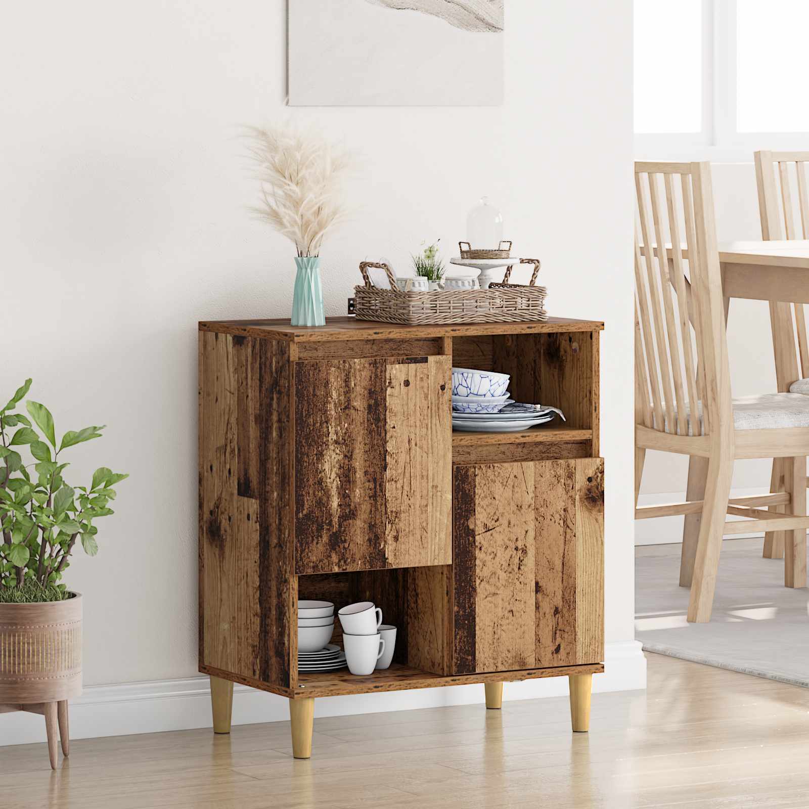 Kreveta Staro drvo 35 x 60 x 70 cm Konstruirano drvo