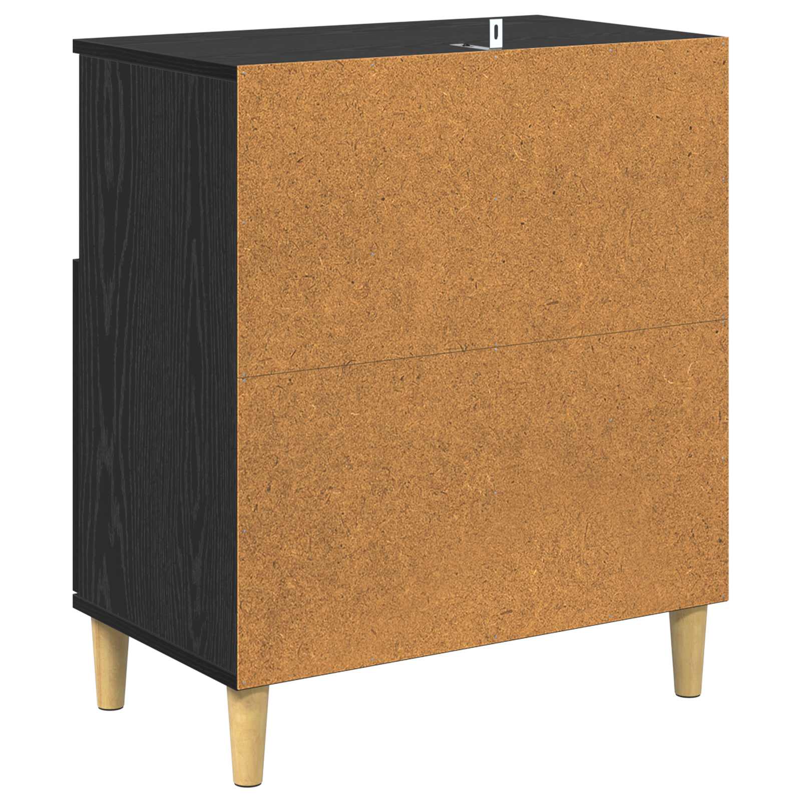 Kreveta Crni hrast 35 x 60 x 70 cm Konstruirano drvo