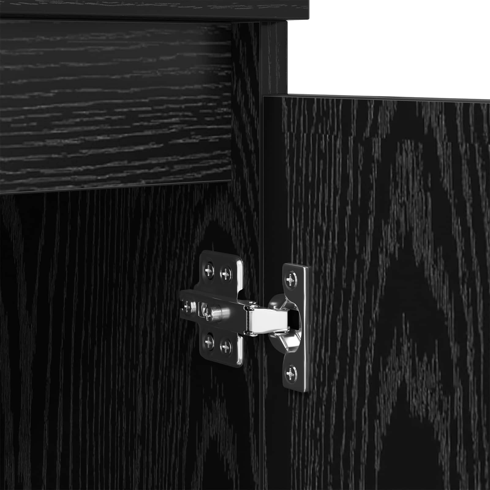 Kreveta Crni hrast 60 x 35 x 70 cm Konstruirano drvo