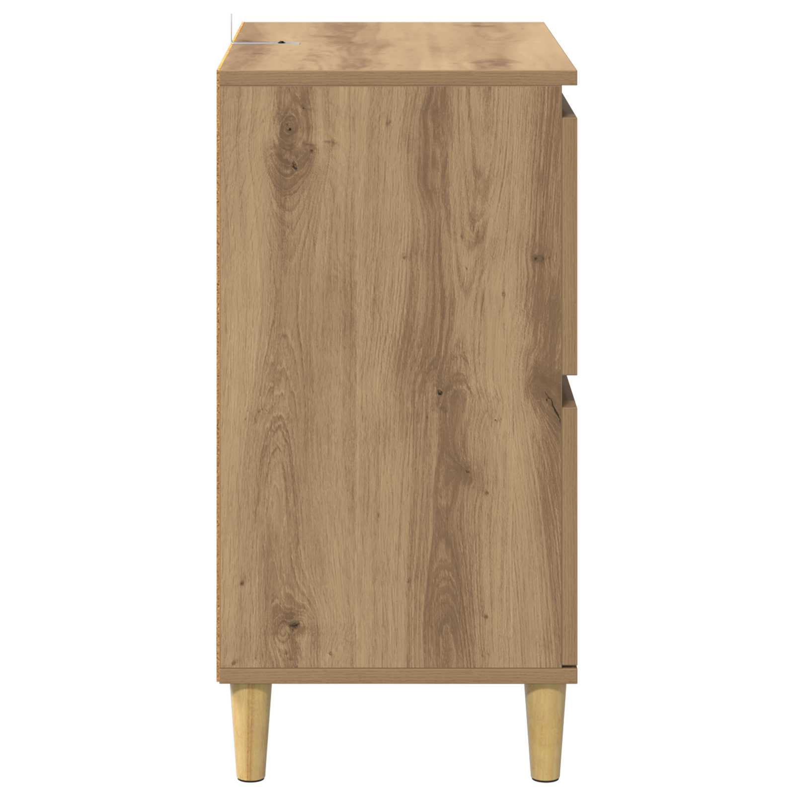 Kreveta Umjetnički hrast 60 x 35 x 70 cm Konstruirano drvo