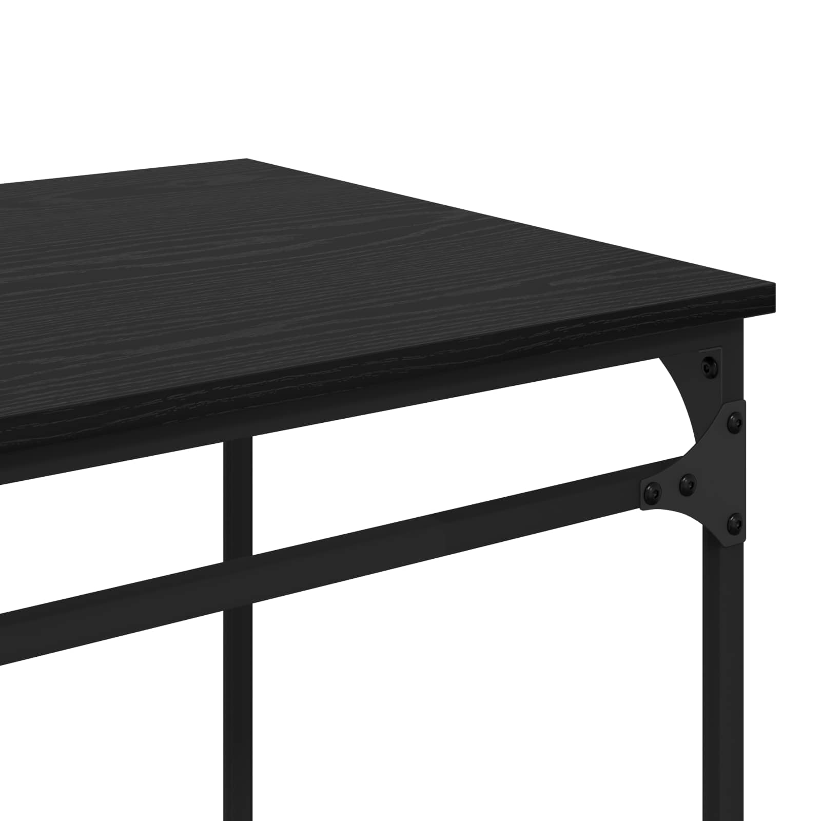 Stol Crni hrast 105 x 50 x 90 cm Konstruirano drvo