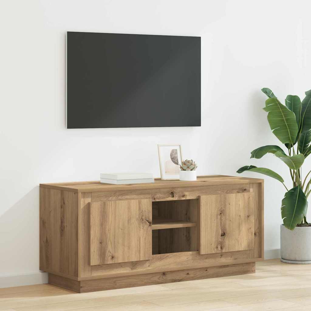 TV ormar Umjetnički hrast 102 x 35 x 45 cm Konstruirano drvo