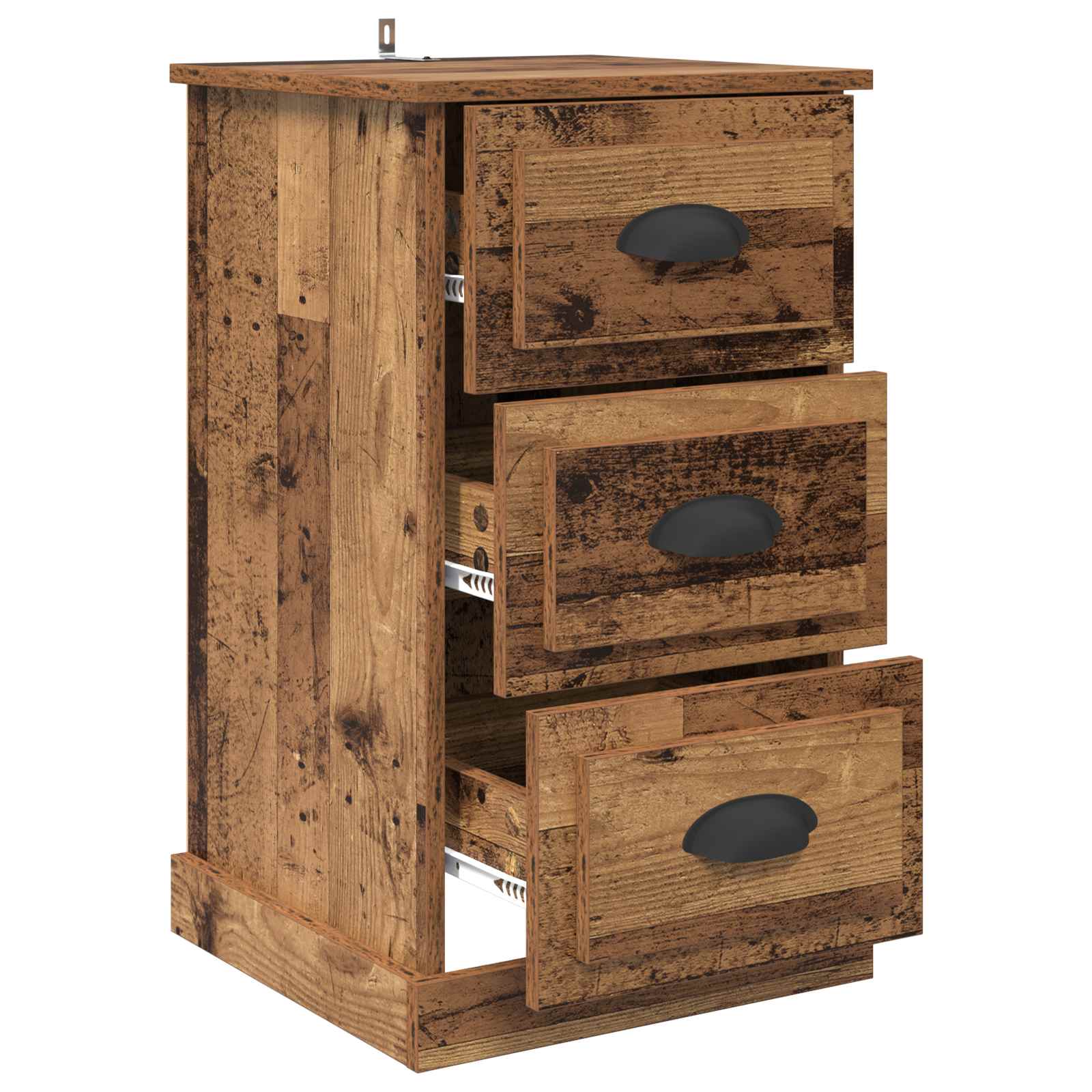 Noćni ormar Staro drvo 39 x 39 x 67,5 cm Konstruirano drvo