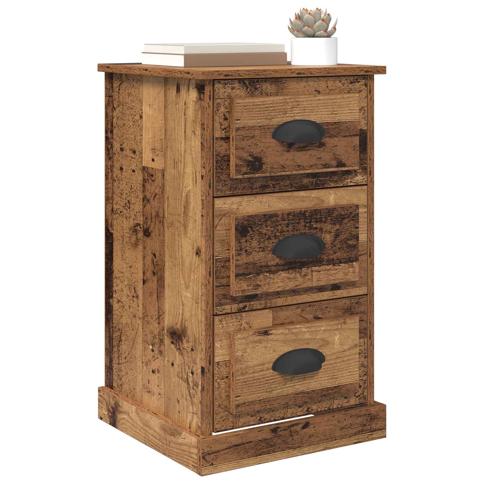 Noćni ormar Staro drvo 39 x 39 x 67,5 cm Konstruirano drvo