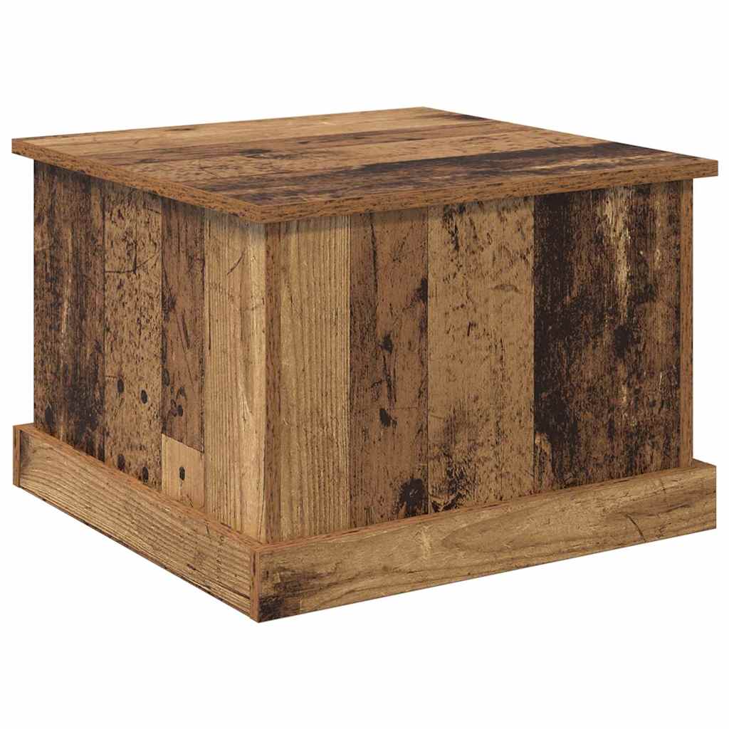 Kava Stol Staro drvo 50 x 50 x 35 cm Konstruirano drvo