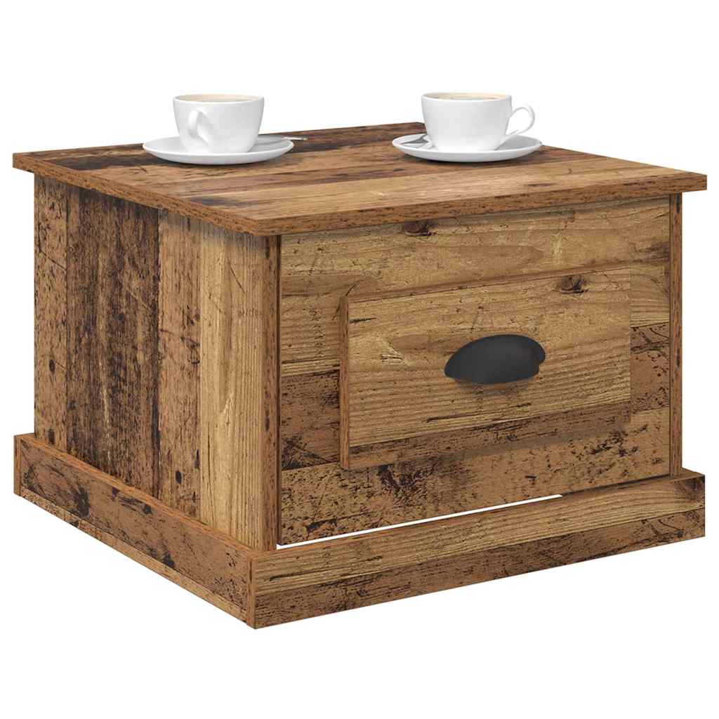 Kava Stol Staro drvo 50 x 50 x 35 cm Konstruirano drvo