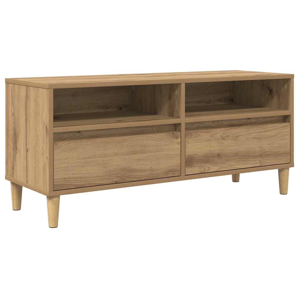 TV ormar s ladicama Umjetnički hrast 100 x 34,5 x 44,5 cm