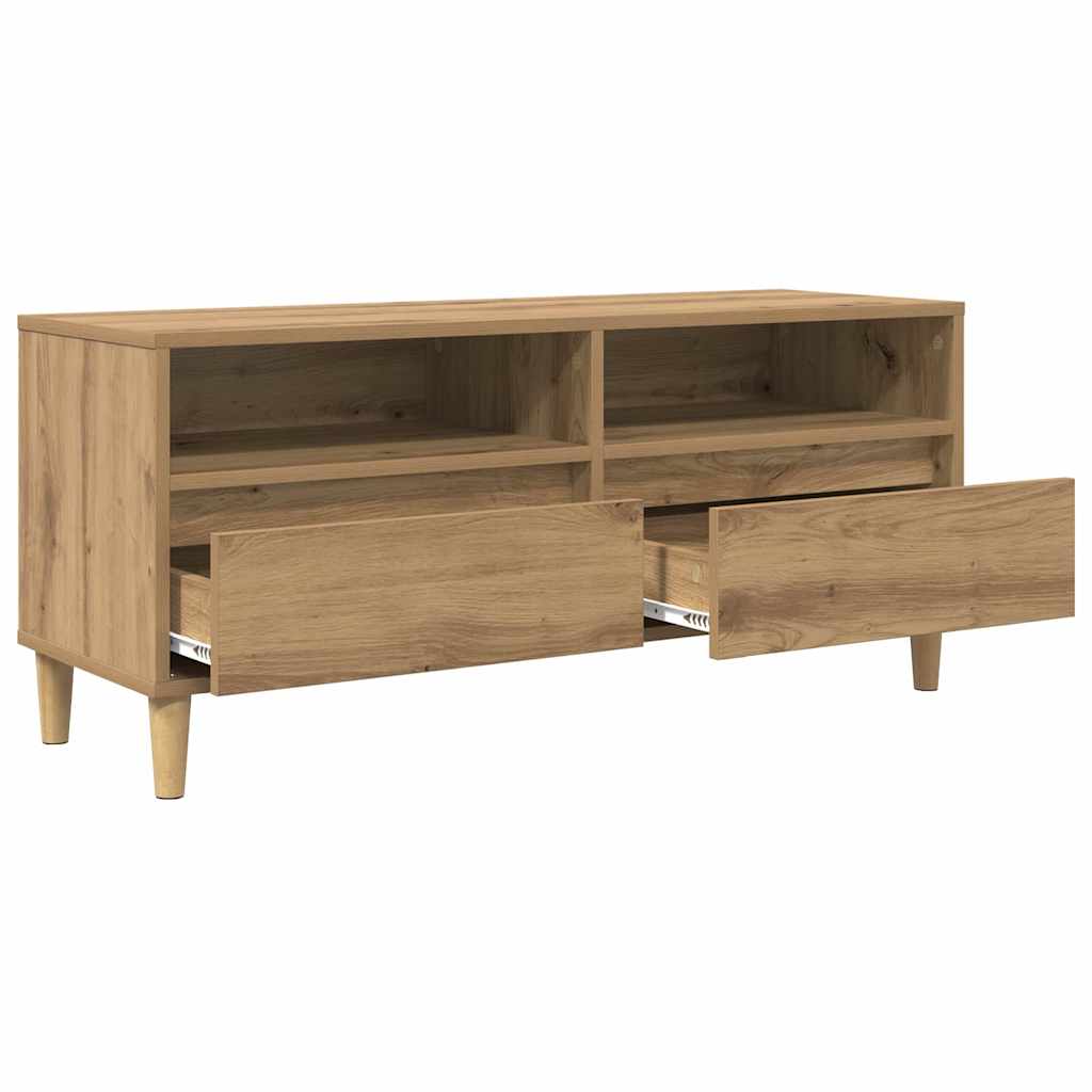 TV ormar s ladicama Umjetnički hrast 100 x 34,5 x 44,5 cm