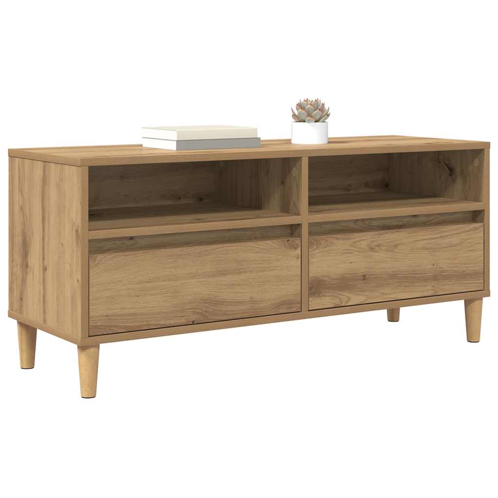 TV ormar s ladicama Umjetnički hrast 100 x 34,5 x 44,5 cm
