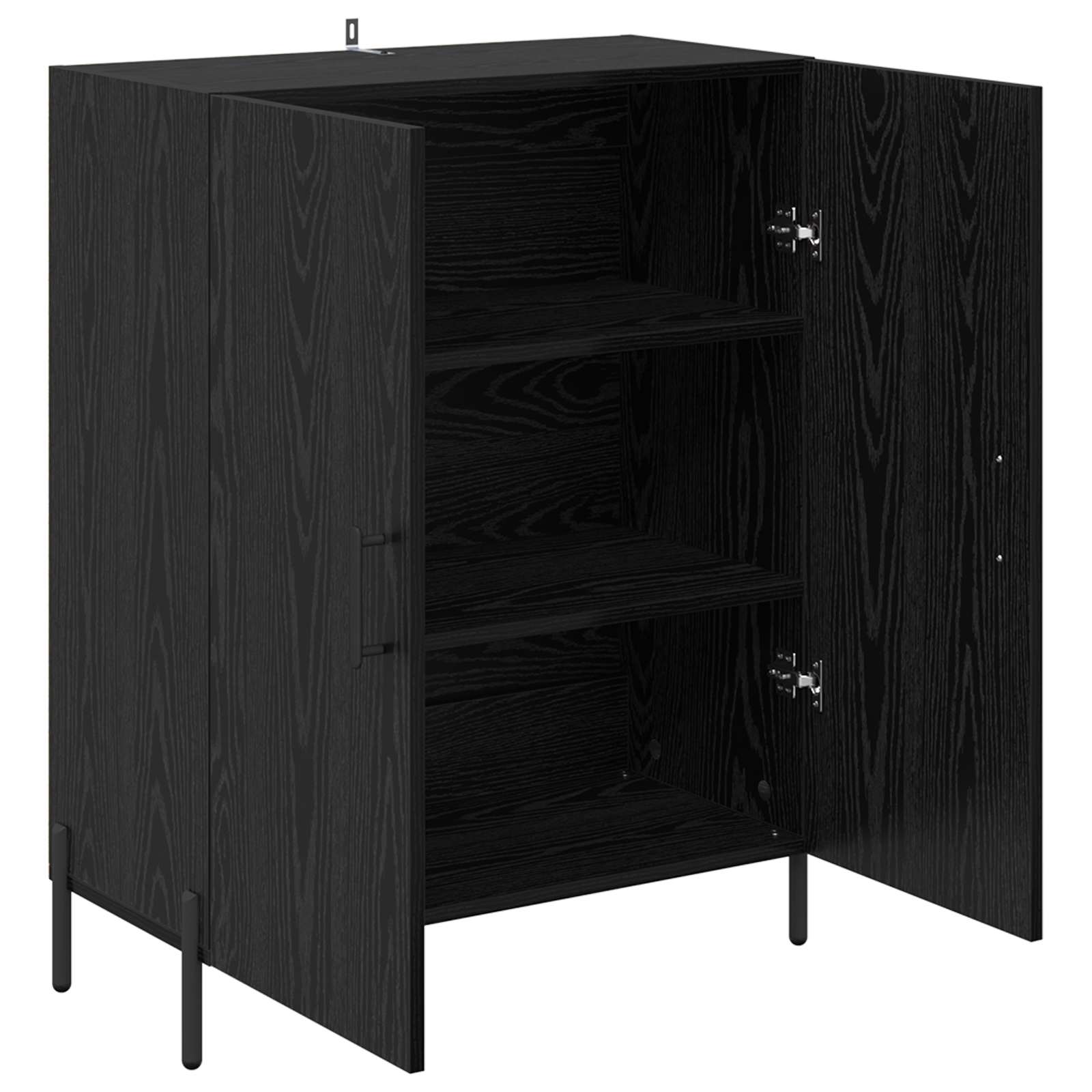 Kreveta Crni hrast 69,5 x 34 x 90 cm Konstruirano drvo