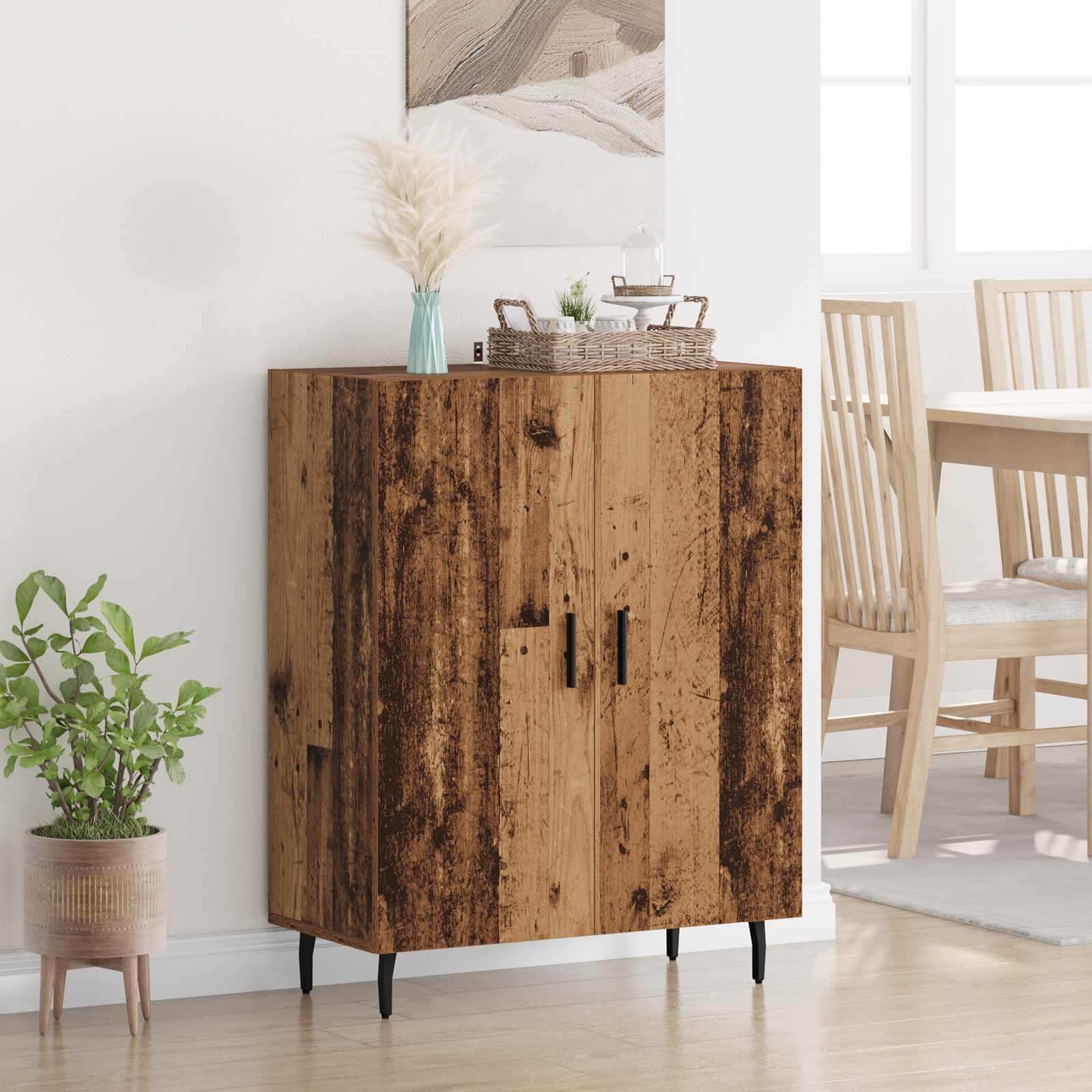 Kreveta Staro drvo 69,5 x 34 x 90 cm Konstruirano drvo