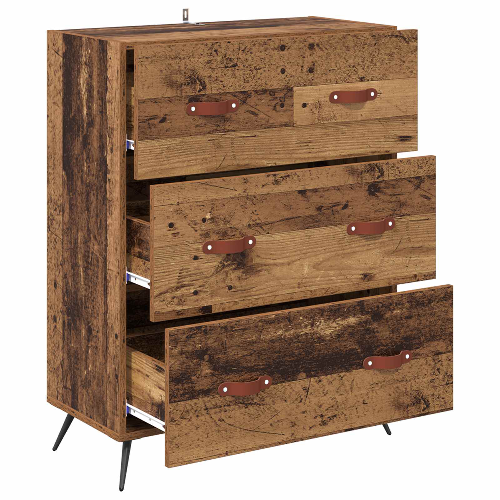 Komoda Staro drvo 69,5 x 34 x 90 cm Konstrukcijsko drvo
