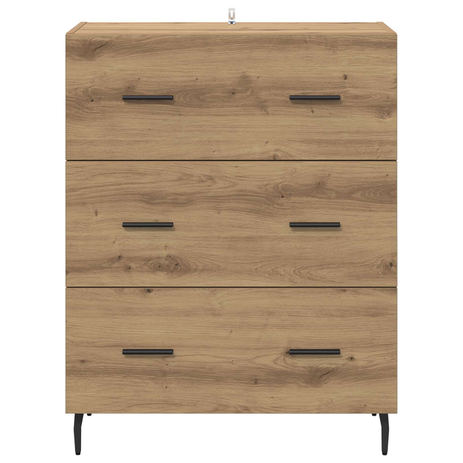 Kreveta s ladicama Umjetnički hrast 69,5 x 34 x 90 cm