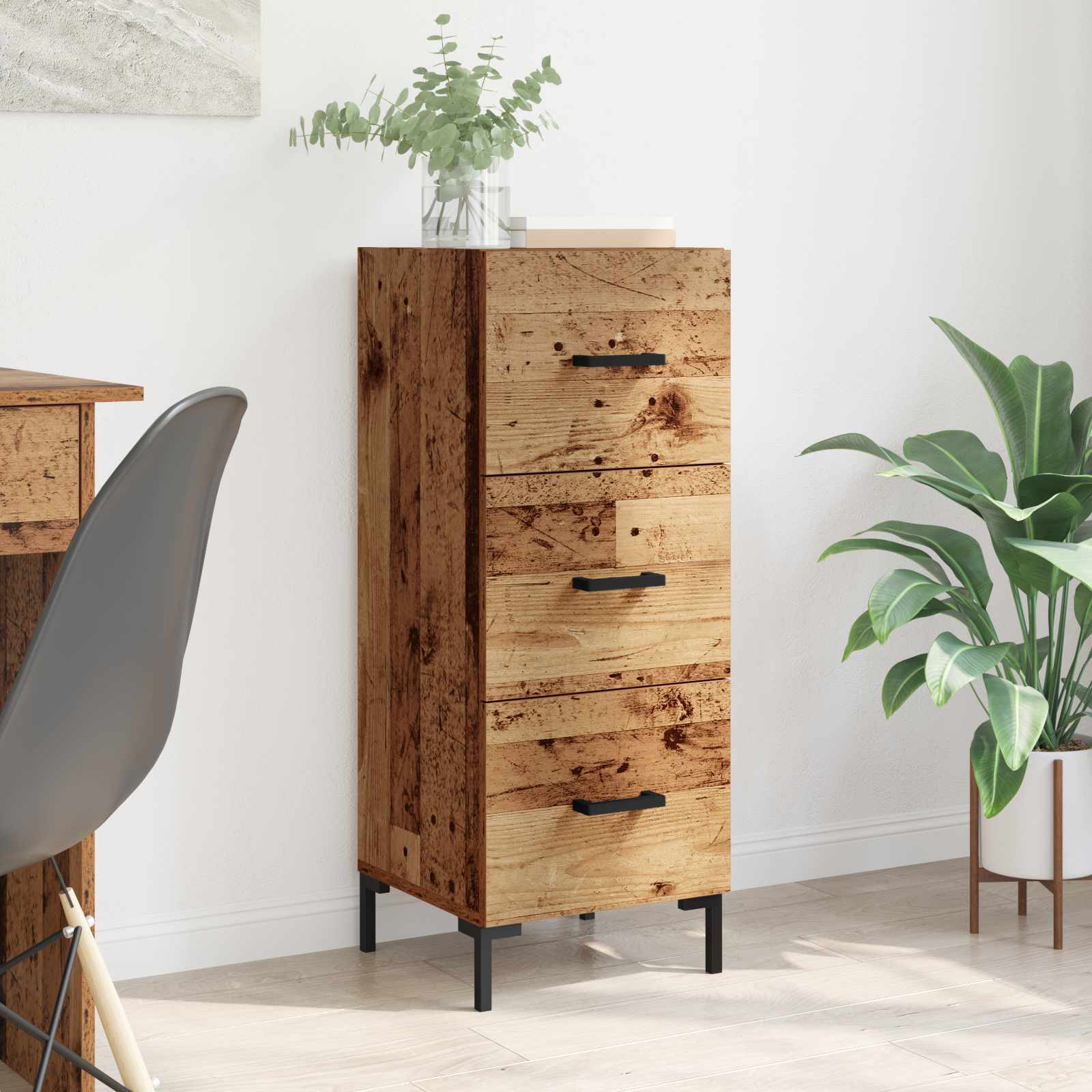 Kreveta Staro drvo 34,5 x 34 x 90 cm Konstruirano drvo