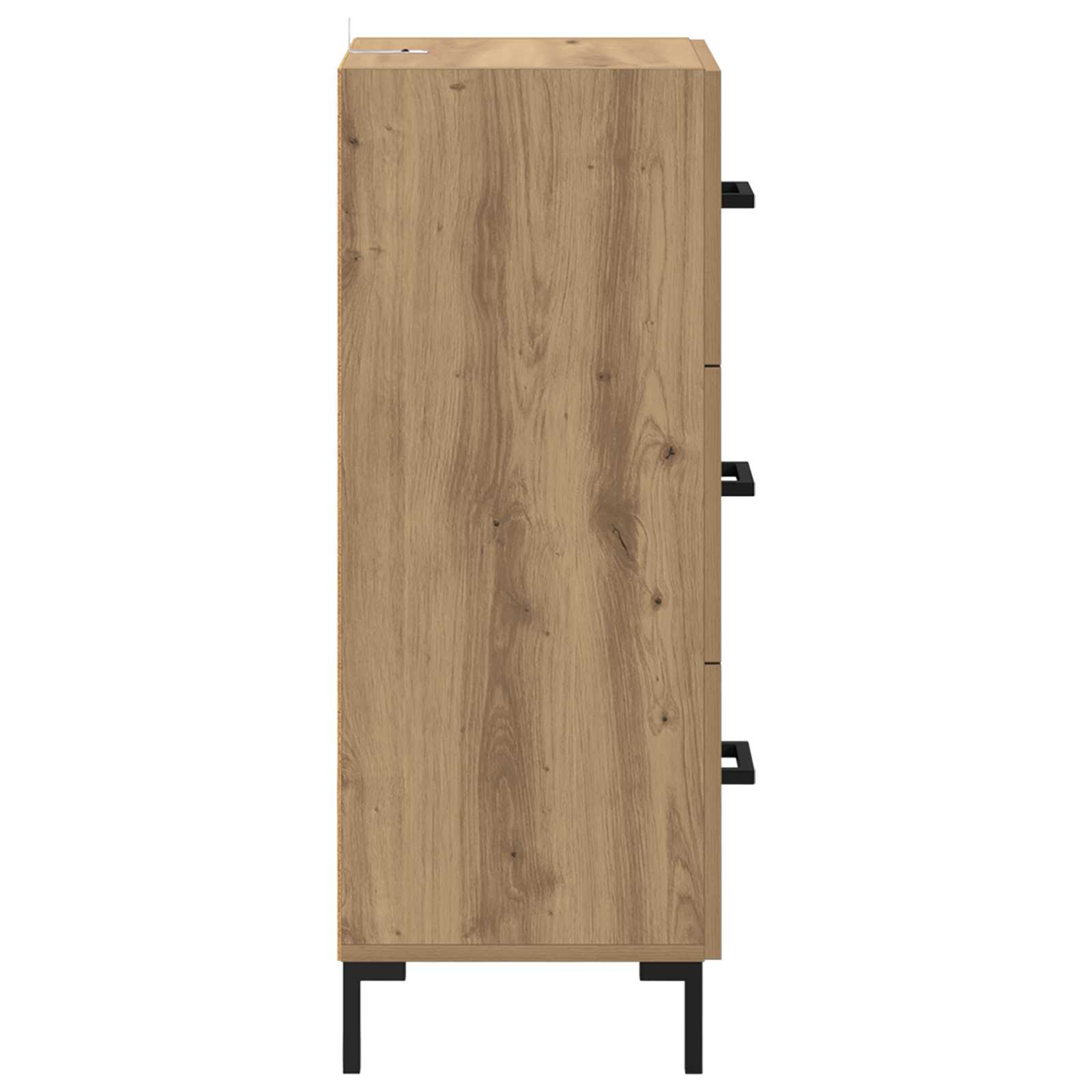 Kreveta Umjetnički hrast 34,5 x 34 x 90 cm Konstruirano drvo
