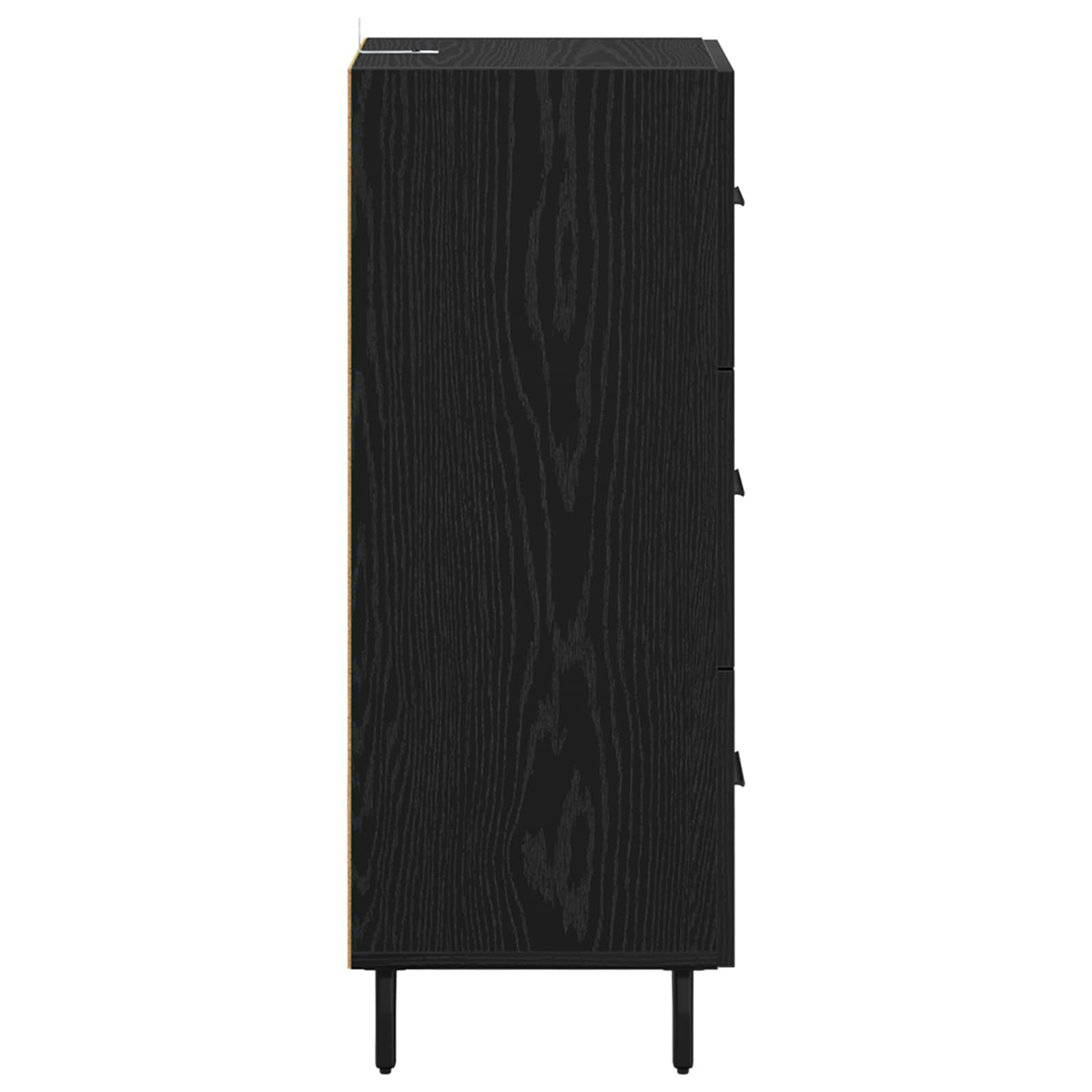 Kreveta Crni hrast 34 x 34.5 x 90 cm Konstruirano drvo