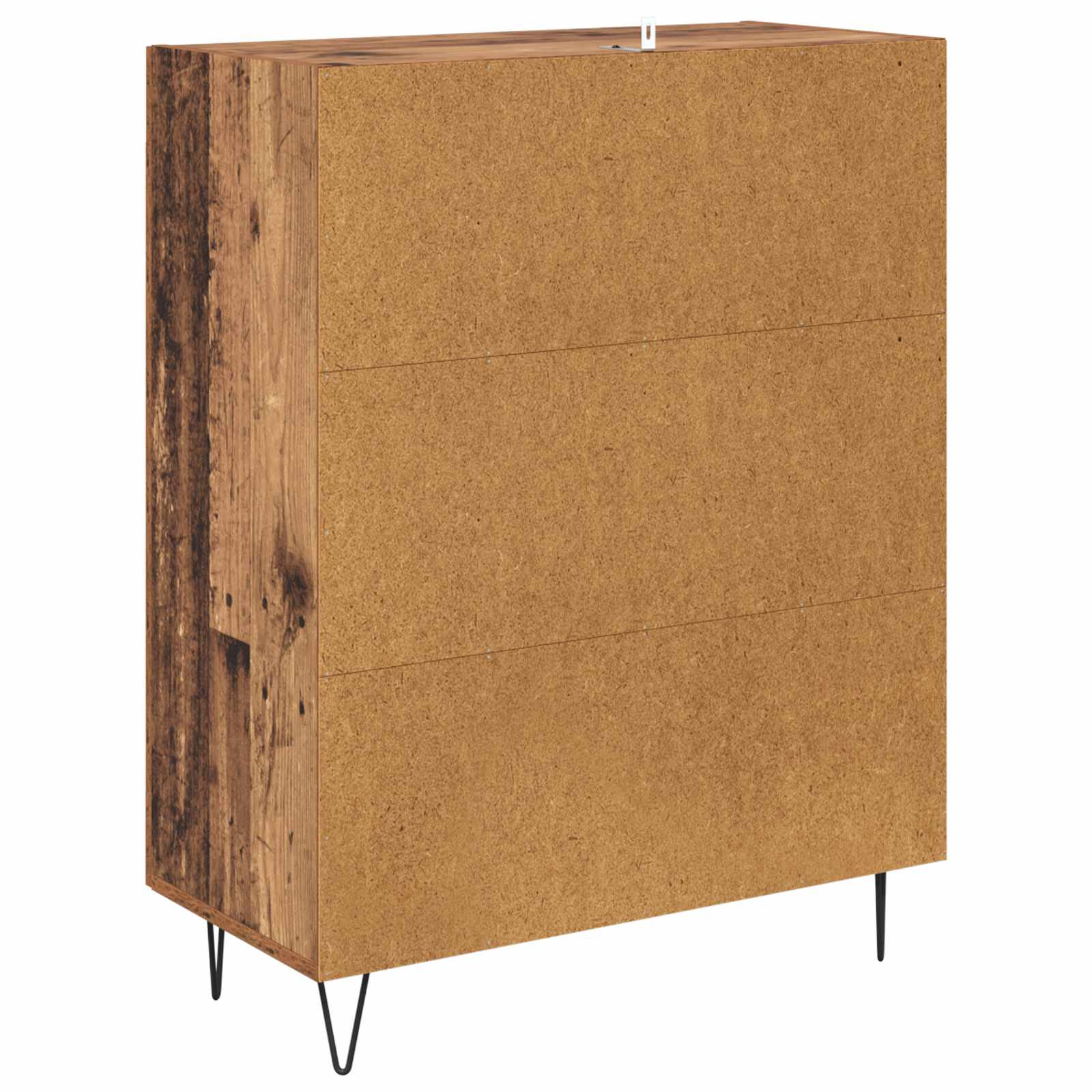 Kreveta Staro drvo 69,5 x 34 x 90 cm Obrađeno drvo i čelik